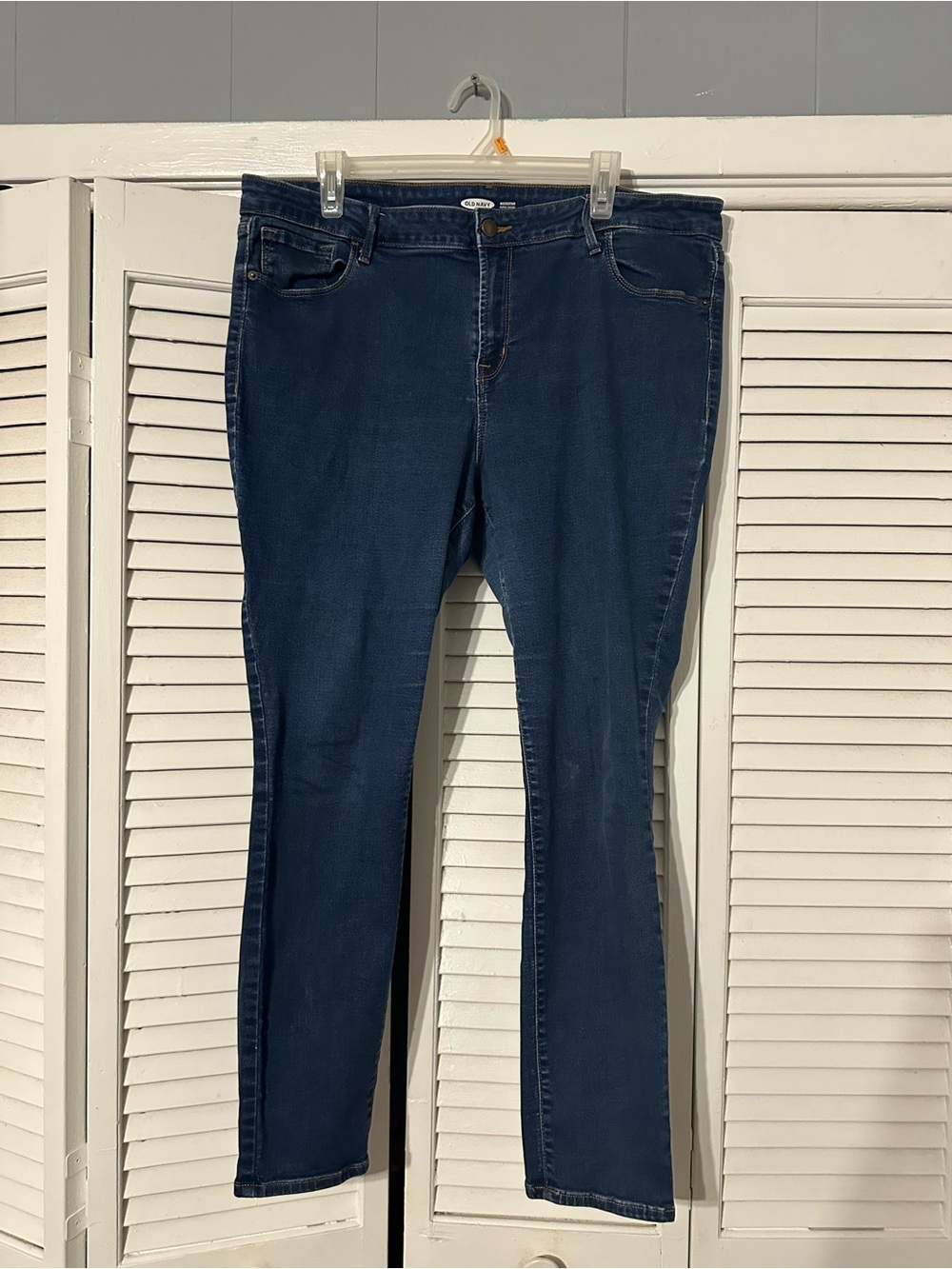 Old Navy Women's Dark Blue Skinny Jeans